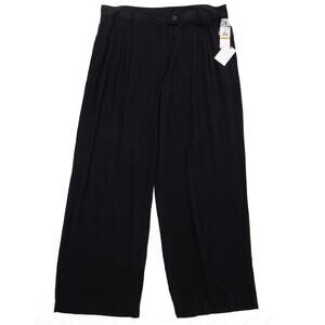 1. State Bon Voyage Pleated Pants In Rich Black Size 16